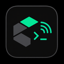 Cortlet WebSocket CLI dark icon 128x128